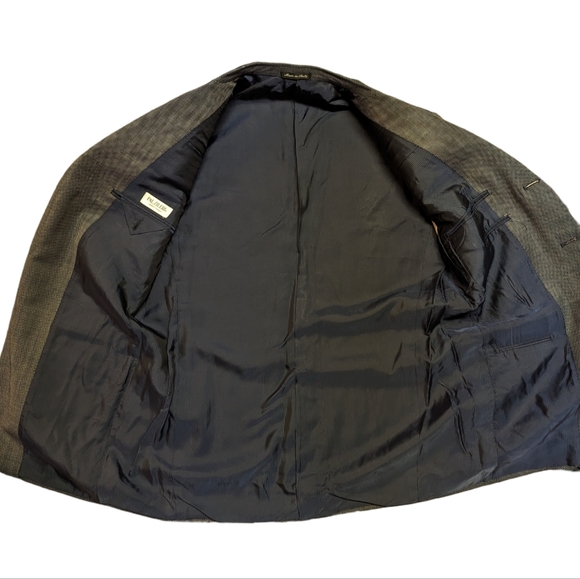 Pal Zileri Gruppo Forall 3 Button Pure Virgin Wool Sport Coat - Men's Size 40R - Picture 4 of 10